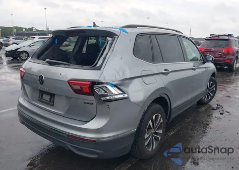 2024 Volkswagen Tiguan 2.0T S from USA, damaged, VIN 3VVFB7AX7RM174586
